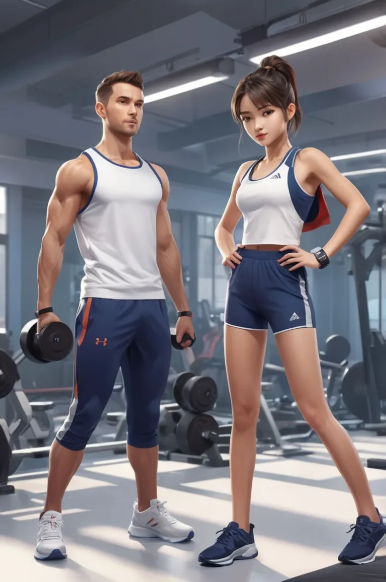 at-the-gym english convresation
